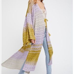 Freepeople midnight reflections kimono